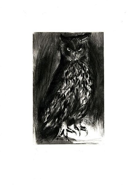 Jim Dine, ‘Owl’, 1996