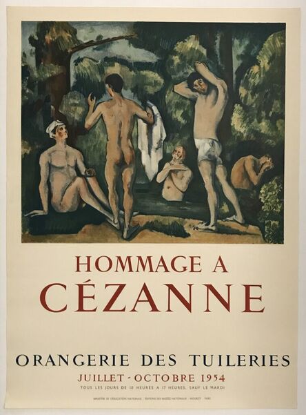 Paul Cézanne, ‘Orangerie des Tuileries’, 1954