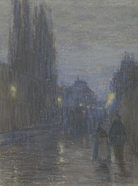 Henry Ossawa Tanner, ‘Street Scene, Paris’, ca. 1890