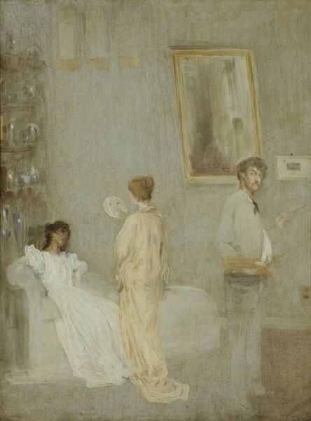 James Abbott McNeill Whistler, ‘The Artist in his Studio’, 1865-1866