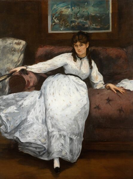 Édouard Manet, ‘Le Repos (Repose)’, ca. 1870-71