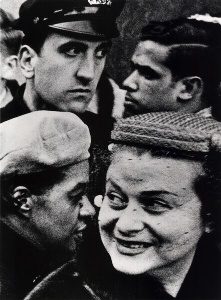 William Klein, ‘4 Heads, New York’, 1954