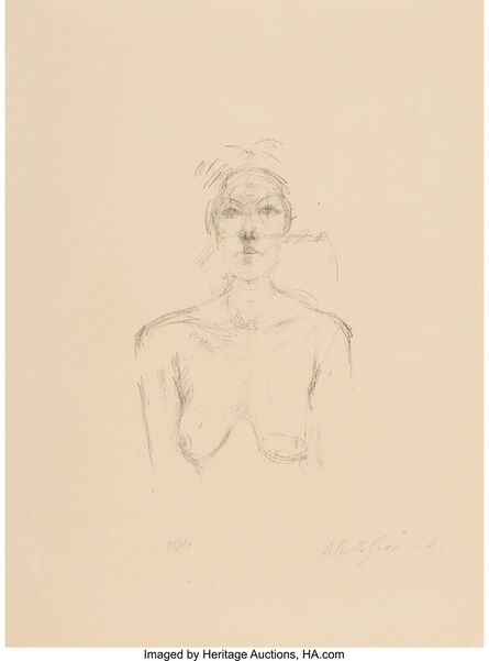 Alberto Giacometti, ‘Buste II’, 1960