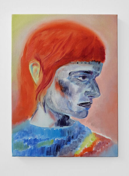 Genti Korini, ‘Girl with Orange Hair’, 2023