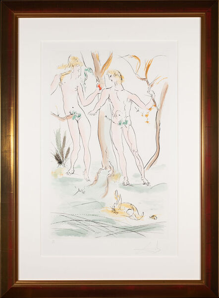 Salvador Dalí, ‘Adam et Eve from the Homage a Albrecht Durer Suite’, 1971