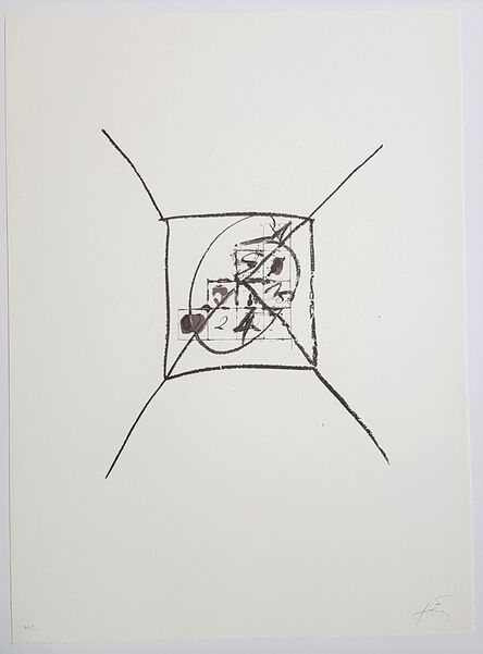 Antoni Tàpies, ‘Llambrec-9’, 1975