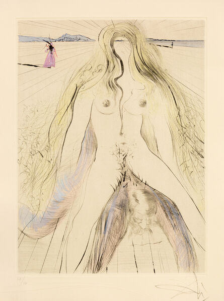 Salvador Dalí, ‘Venus in Furs  "Woman on Horseback"’, 1969