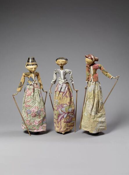 ‘Ensemble of marionettes ’, 20th century