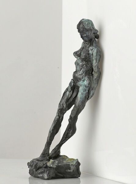 Richard Tosczak, ‘The Pleiades-Celaeno 4/8 - emotive, nude, female, figurative, bronze statuette’, 2015