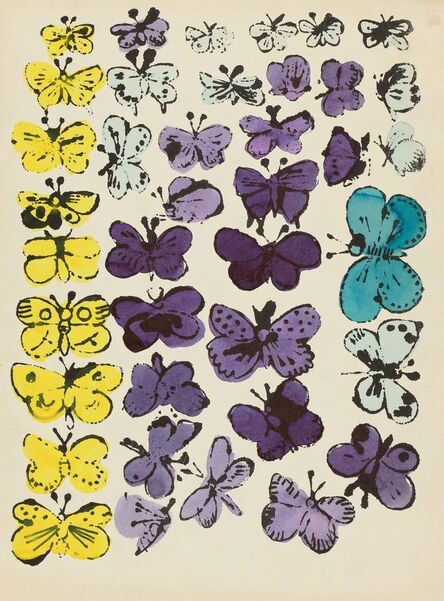 Andy Warhol, ‘HAPPY BUTTERFLY DAY’, circa 1955