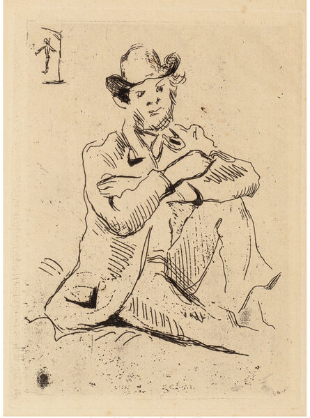 Paul Cézanne, ‘ Portrait of Guillaumin Pristine’, ca. 1873