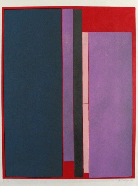 Toti Scialoja, ‘Composizione a colori’, 1970