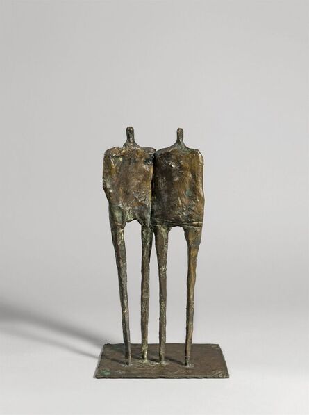 Ismail Fattah, ‘Untitled - Two Figures’, 1965