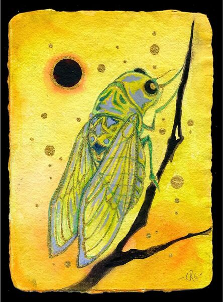 Camille Rose Garcia, ‘Sunset of The Cicada’, 2024