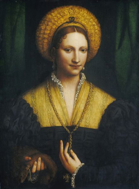 Bernardino Luini, ‘Portrait of a Lady’, 1520/1525