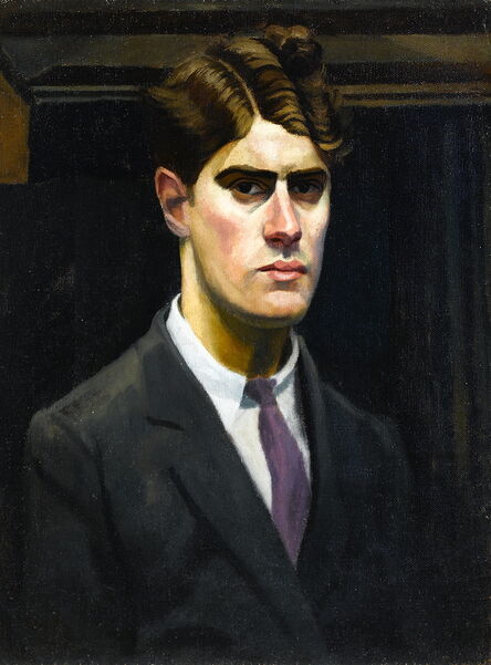 Richard Carline, ‘Self-portrait’, 1923