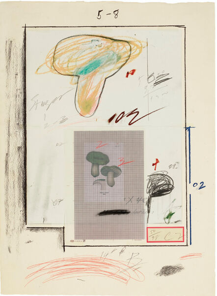Cy Twombly, ‘No. III, from Natural History Part I: Mushrooms ’, 1974