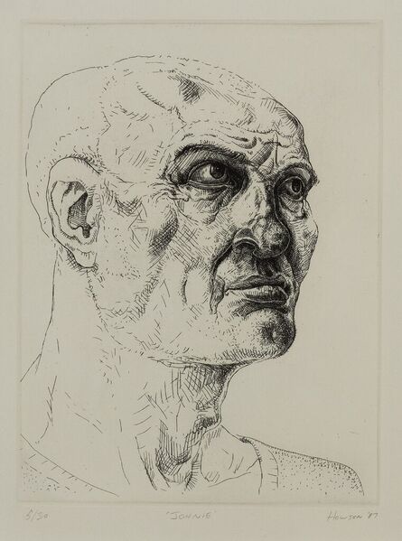Peter Howson, ‘Johnie (from the series Saracen Heads)’, 1987