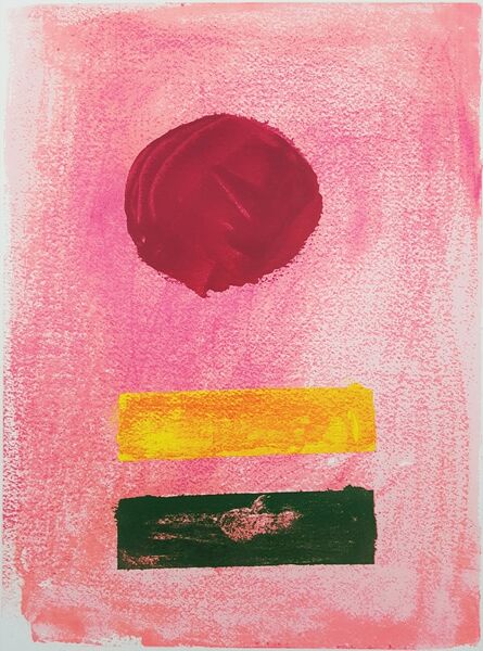 Adolph Gottlieb, ‘Pink Ground’, 1972