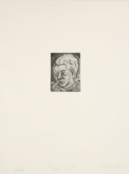Leon Kossoff, ‘Head No 4’, 1984