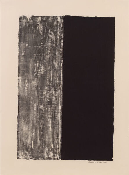 Barnett Newman, ‘Untitled’, 1961