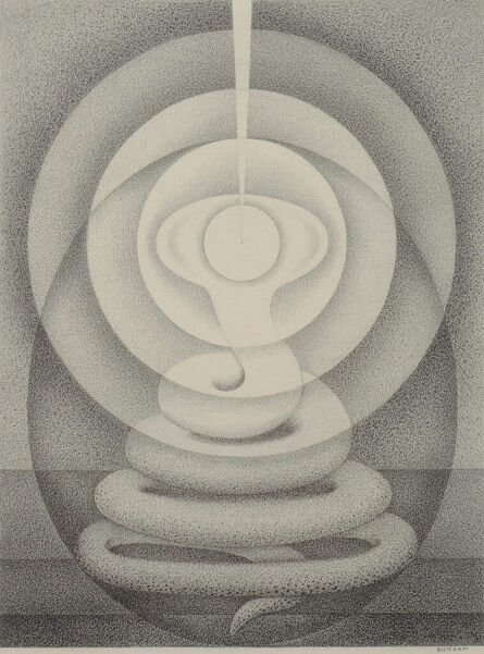 Emil Bisttram, ‘Kundalini’, ca. 1930
