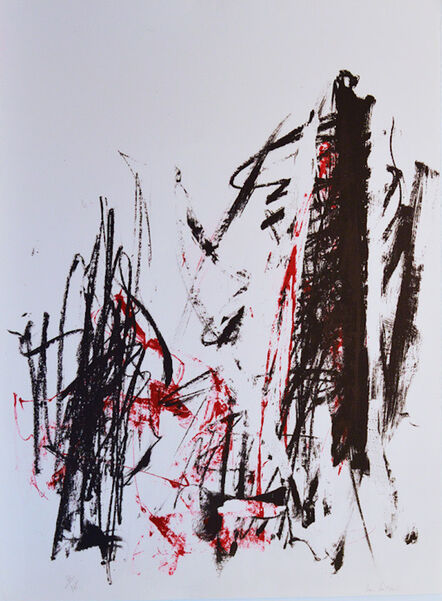 Joan Mitchell, ‘Arbres (Black and Red)’, 1991-1992