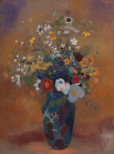 Odilon Redon, ‘Vase de fleurs des champs’, ca. 1900-1905