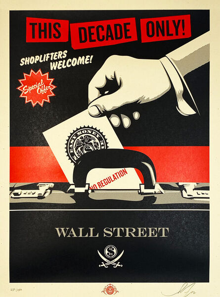 Shepard Fairey, ‘'Shoplifters Welcome' **ON SALE**’, 2014