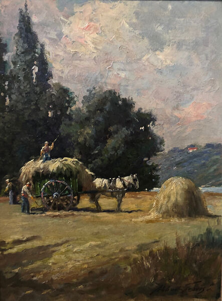 Abbott Fuller Graves, ‘Haying Scene’, 1890-1900