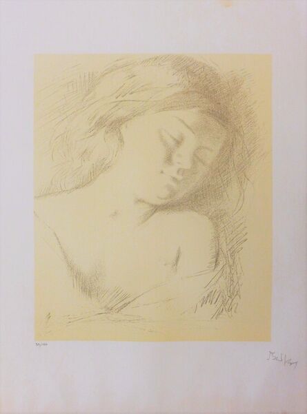 Balthus, ‘Jeune fille endormie’, 1994