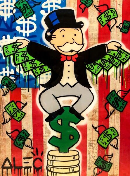 Alec Monopoly, ‘American Money Wing$’, 2017