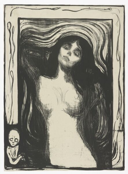 Edvard Munch, ‘Madonna’, 1895