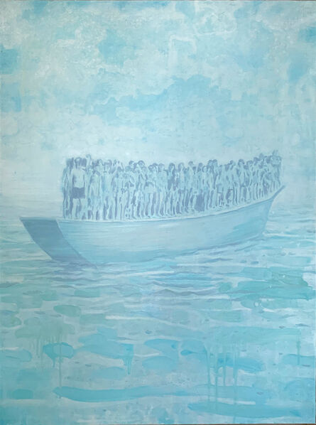 Christian Vincent, ‘Blue Boat’, 2019