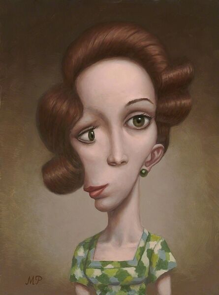 Marion Peck, ‘Lady in Green’