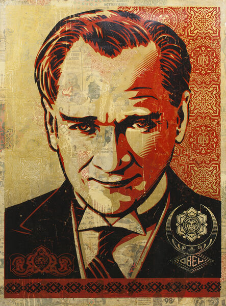 Shepard Fairey, ‘Mustafa Kemal Atatürk’, 2008