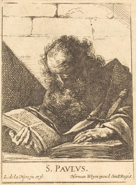Laurent de La Hyre, ‘Saint Paul’, 1620s