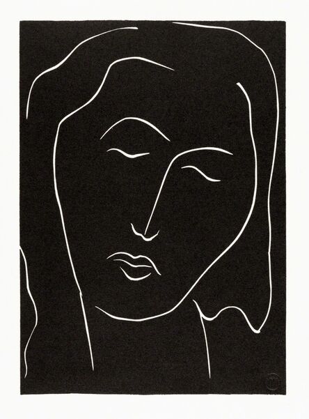 Henri Matisse, ‘. . . DORS, DORMEUSE AUX LONGS CILS . . . (Variant IV)’, 1944