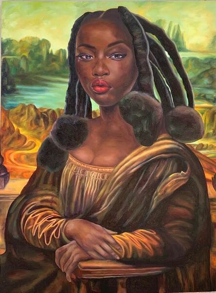 Kolawole Samson Oluwadare, ‘Africa Mona Lisa’, 2024