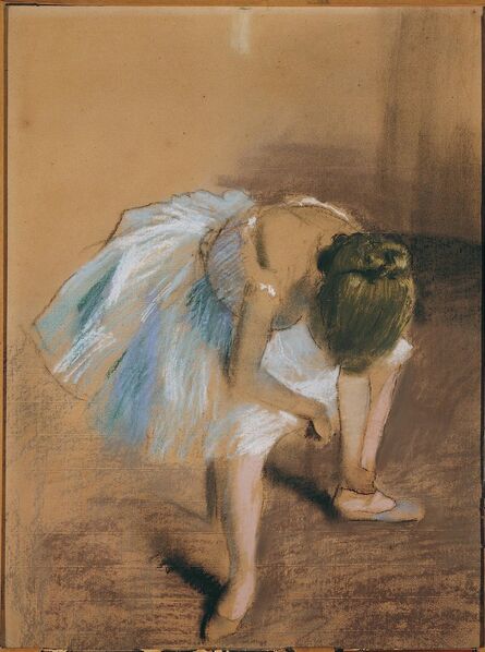 Edgar Degas, ‘Seated Dancer With Hand on Her Ankle ’, 1879