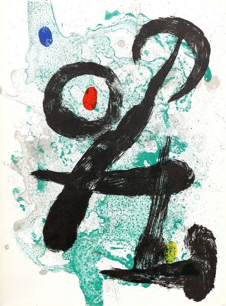 Joan Miró, ‘Le Faune from Derrière le Miroir ’, 1963