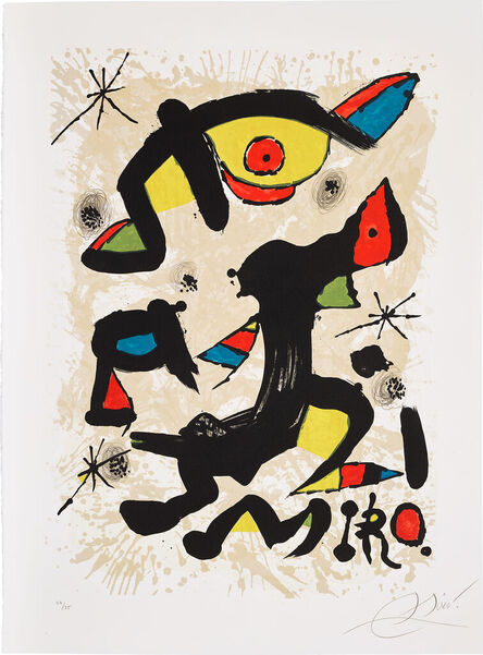 Joan Miró, ‘Miró. Peintures, Graphiques. (Miró. Paintings, Graphics.) (M. 1191)’, 1979