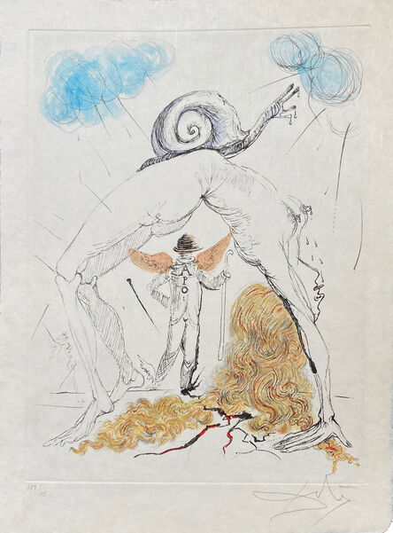 Salvador Dalí, ‘Woman with Snail’, 1967