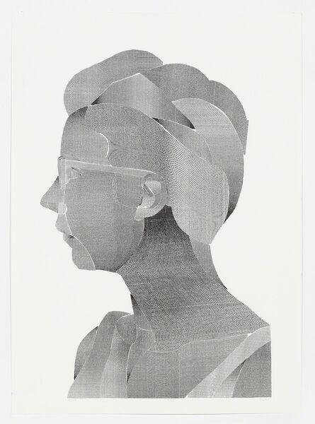 Thomas Bayrle, ‘Inge’, 1990