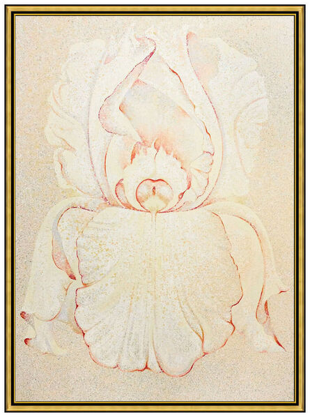 Lowell Nesbitt, ‘Ivory Iris ’, 1987