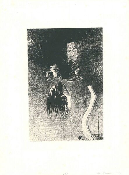 Odilon Redon, ‘La damnation de l'artiste’, 1889