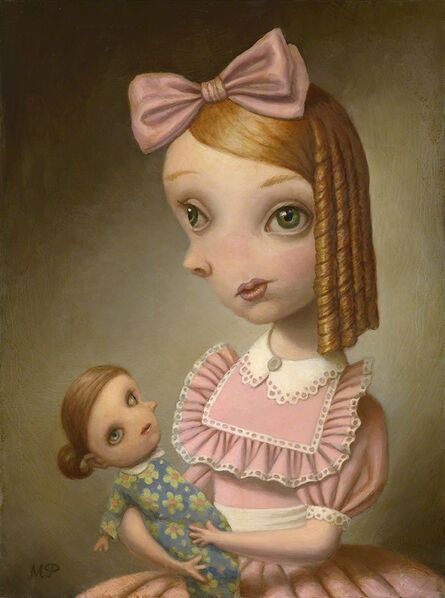 Marion Peck, ‘Girl Holding a Doll’