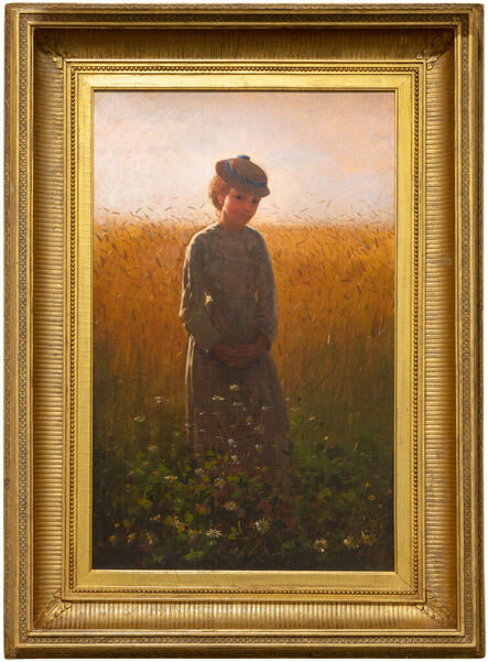 Winslow Homer, ‘In the Wheatfield (Girl Standing in a Wheat Field)’, 1873