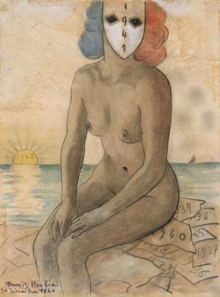 Francis Picabia, ‘“Victoire française”’, 1940