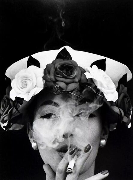 William Klein, ‘Hat and Five Roses’, 1956